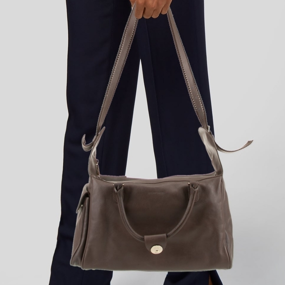 See By Chloe Chocolate Leather Satchel - Picture 6 of 9